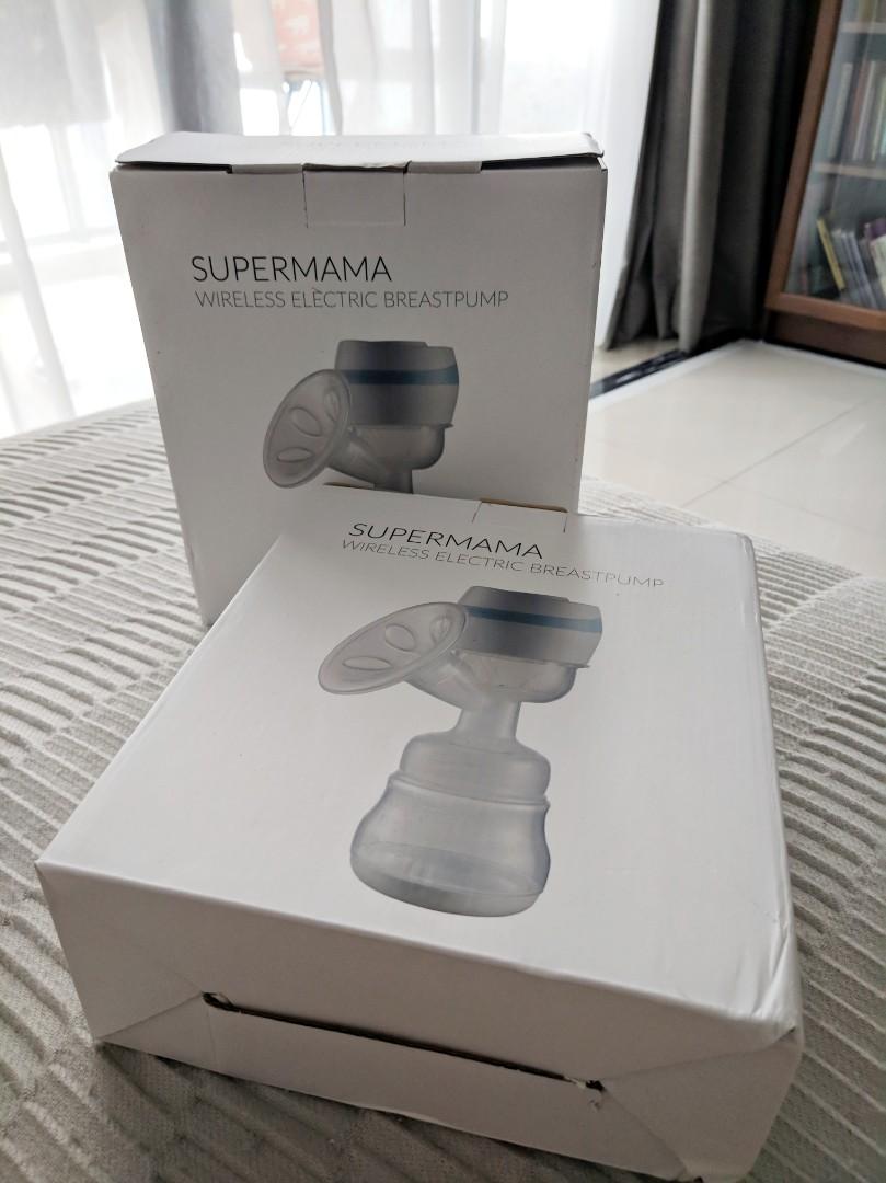 Supermamalab double electric breast pump, Babies & Kids, Nursing