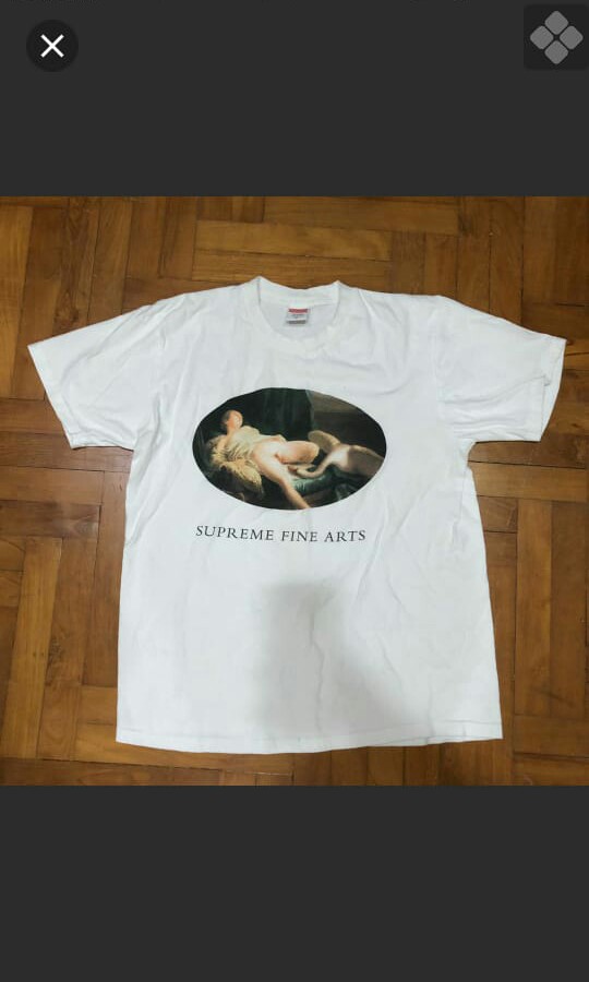 Supreme fine art t hot sale shirt