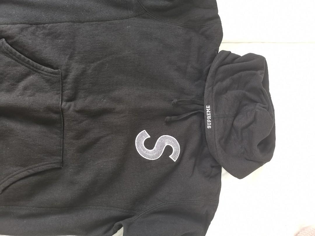 supreme s logo hoodie fw18