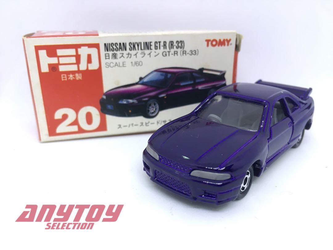 Tomica 車仔日制no Nissan Skyline Gt R R33 玩具 遊戲類 玩具 Carousell