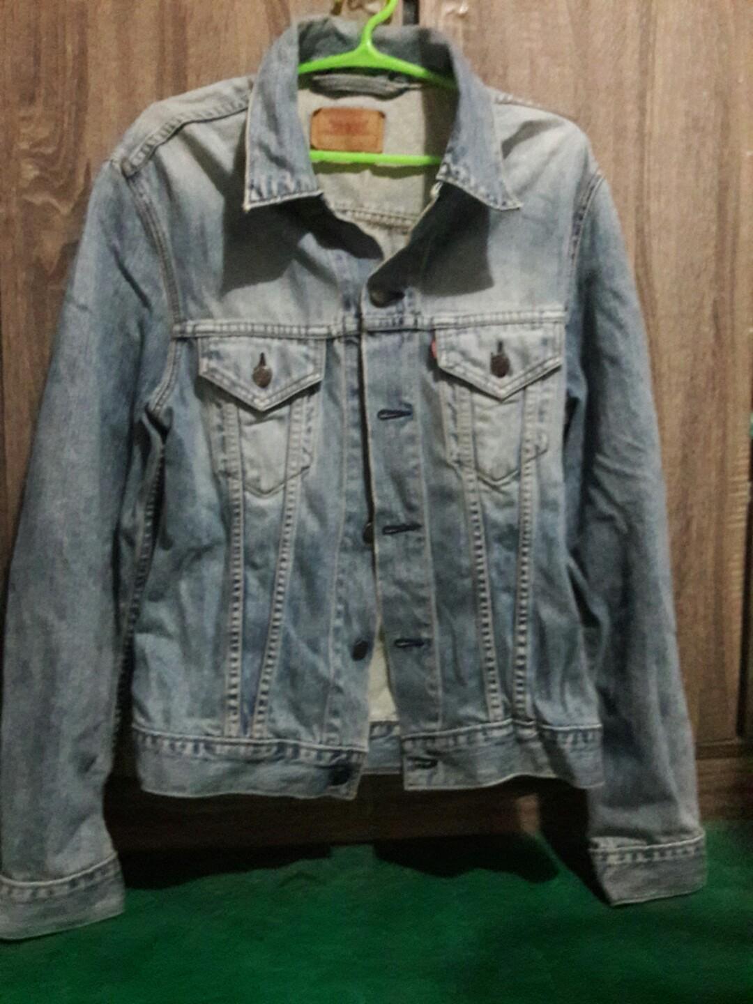 levis dodgers jean jacket