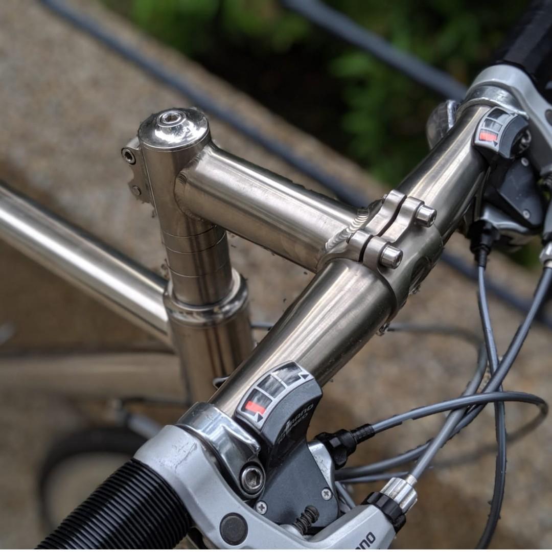 Wheeler titanium bike outlet