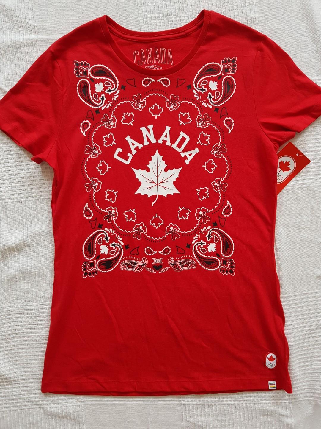Sale Woman Olympic Canada Tee Xs S M Women S Fashion