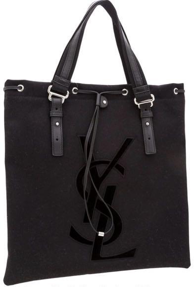 saint laurent black tote bag