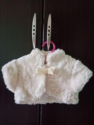 Fur vest for baby