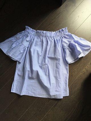 Kate Spade Off Shoulder Blouse in XS