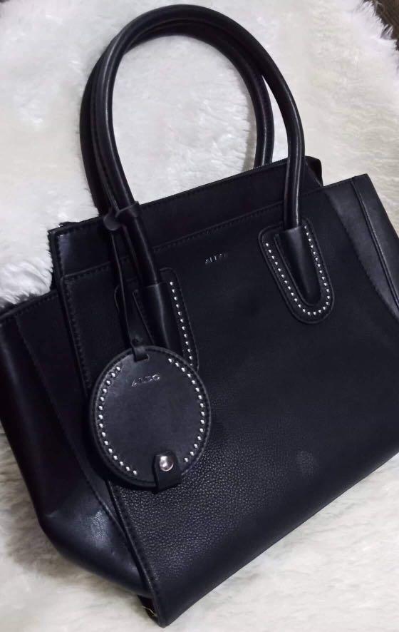 Repriced Aldo Black Tote Bag Women S Fashion Bags Wallets