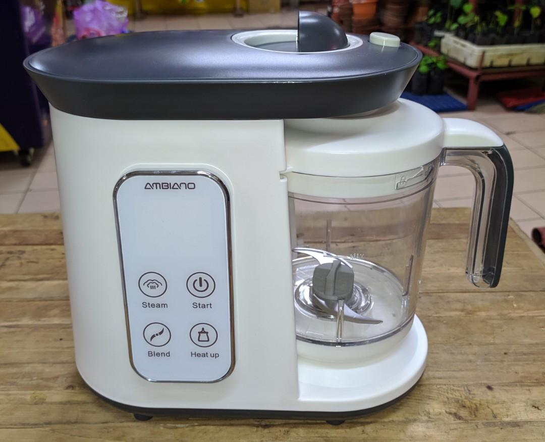 Ambiano baby food steamer and shop blender manual