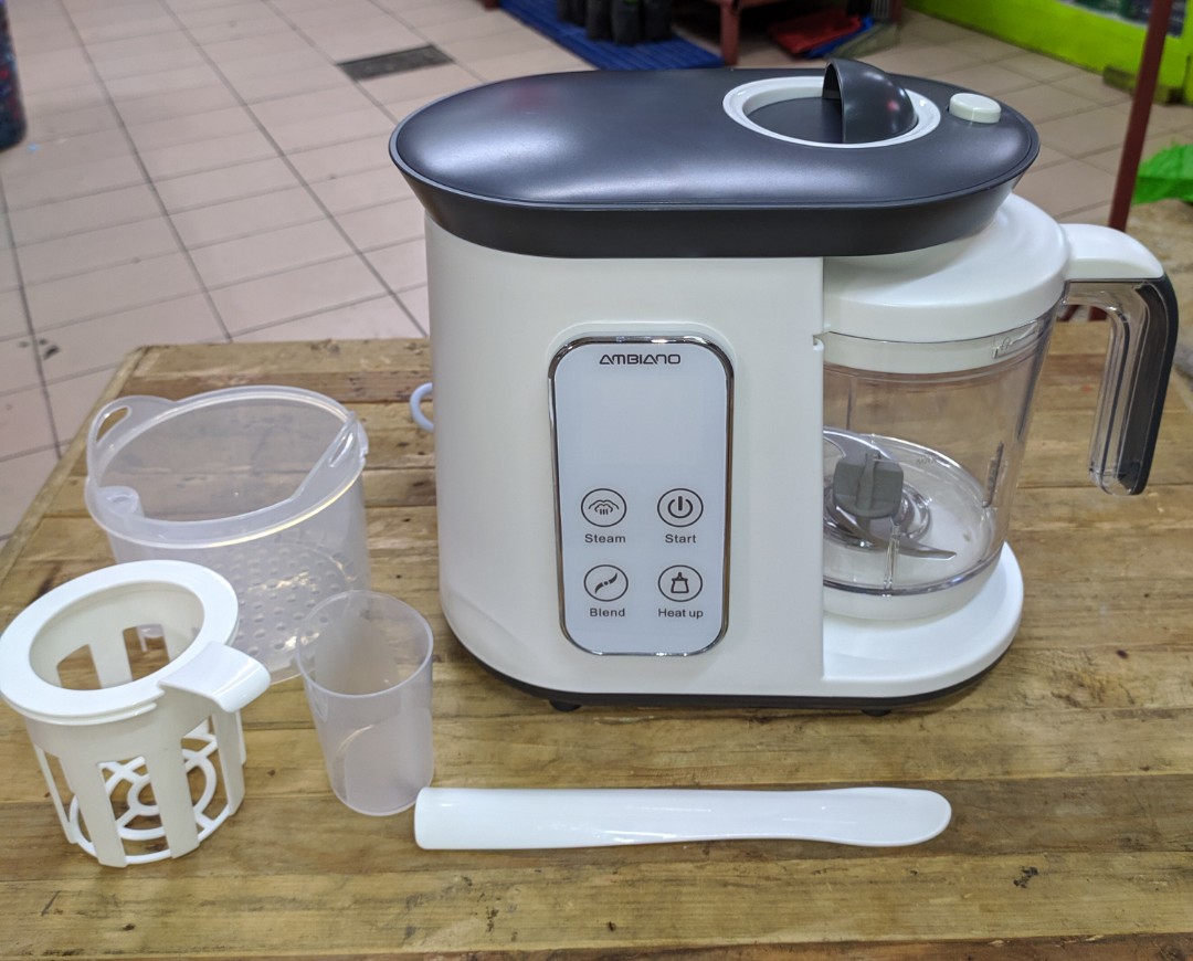 Ambiano baby food outlet steamer and blender