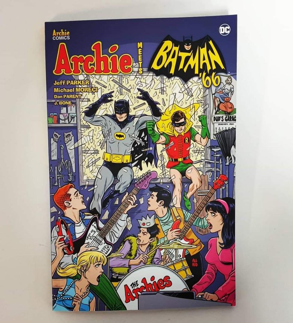 Archie Meets Batman '66 (Category: Comics & Manga) located in Manila. Submitted by brokerbeatrice (Listing ID 248619878, Image 2). Description: ARCHIE MEETS BATMAN 66 Gotham City meets Riverdale in this crossover graphic novel that brings together some of the most iconic characters in comics and television! A battle in Gotham City extends its reach into Riverdale-and it's up to the teens of Riverdale to recruit some help and place a call... to th