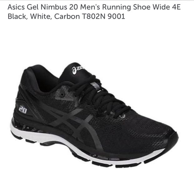 asics mens wide running shoes