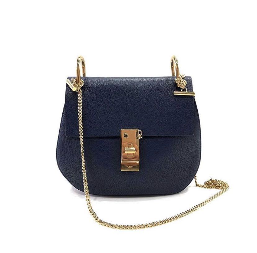 Chloe drew bag blue top