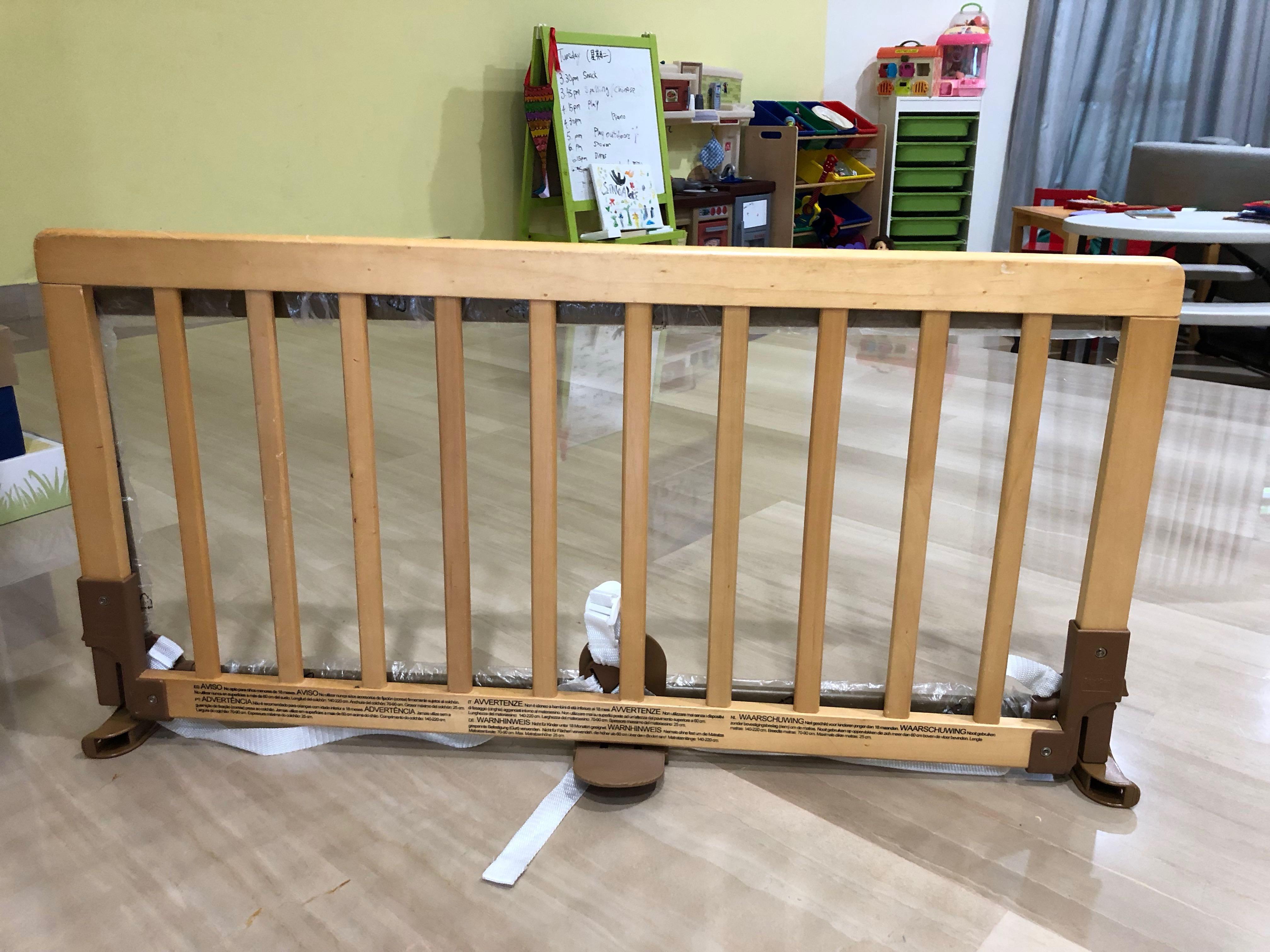 Baby Dan Wooden Bed Rail Babies Kids Cots Cribs On Carousell