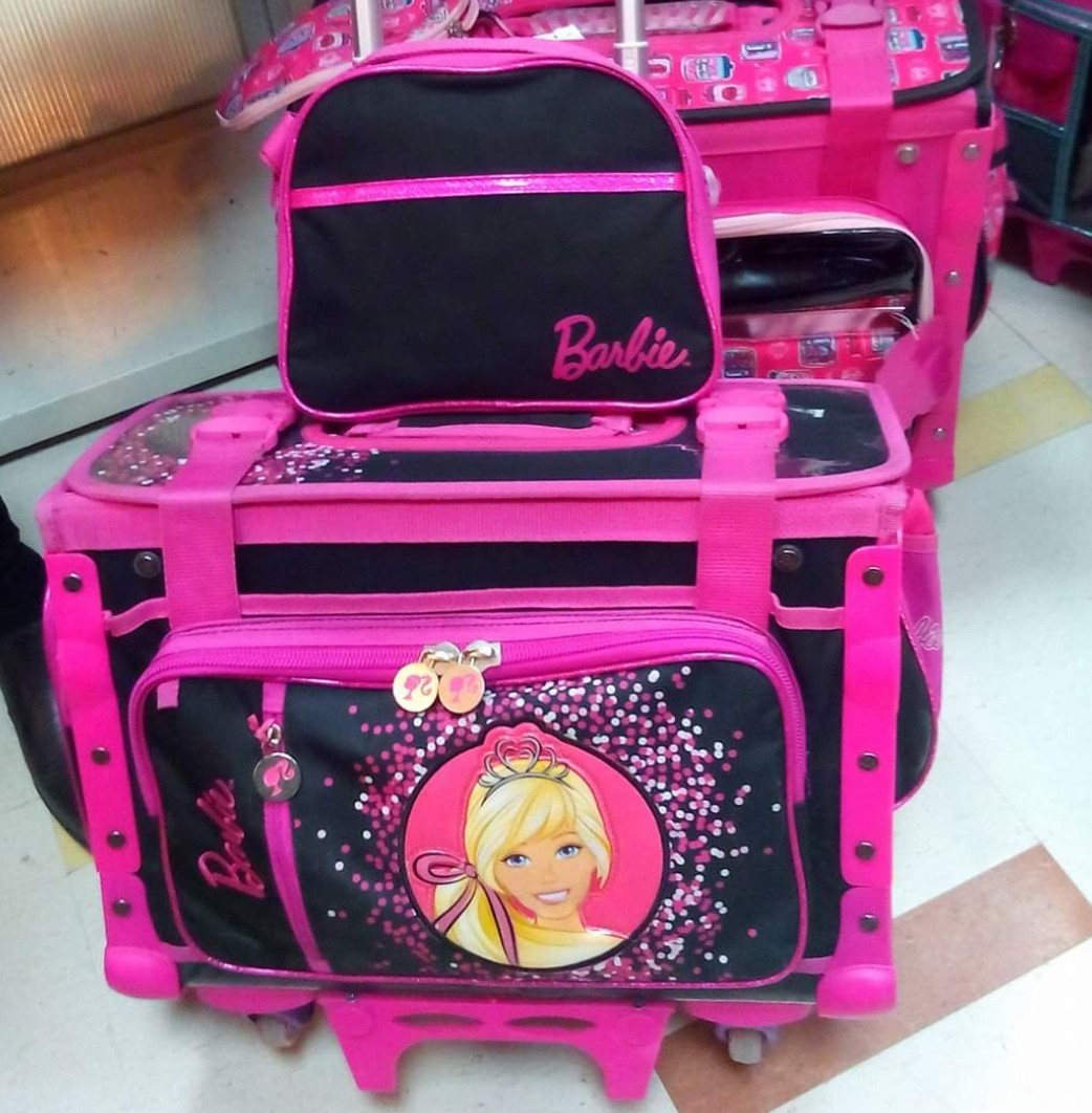 barbie trolley bag