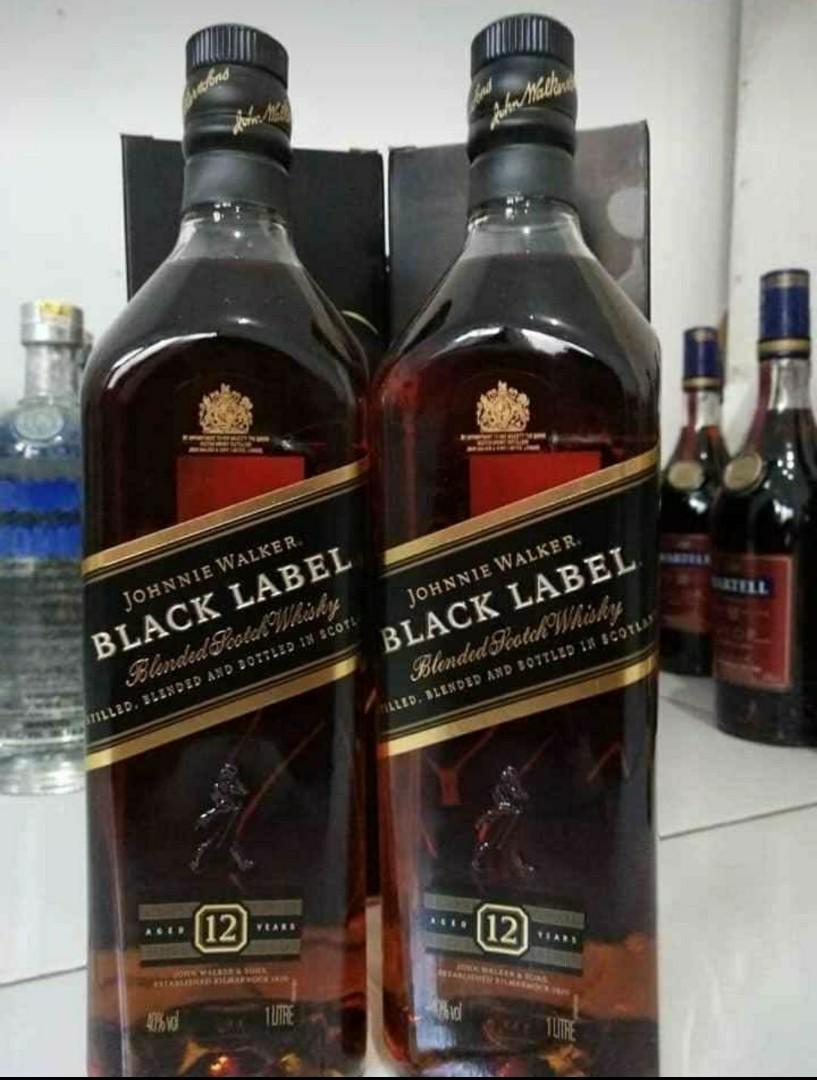 Black label 1ltr, Makanan & Minuman, Minuman Tidak Beralkohol ...