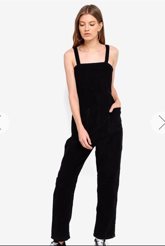 Black pinafore jumpsuit new arrivals