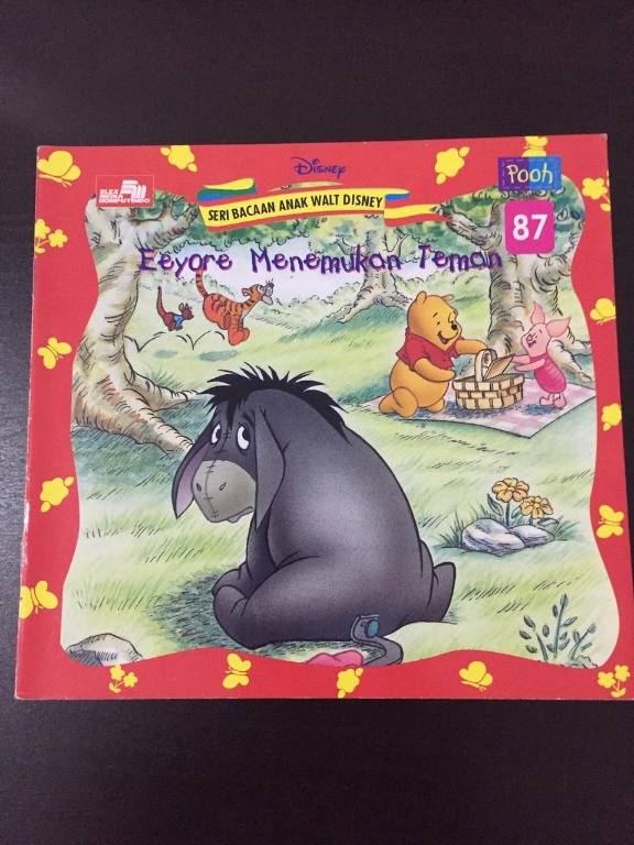 Buku Anak Walt Disney Winnie The Pooh Eeyore Menemukan Teman Gramedia Buku Alat Tulis Buku Di Carousell