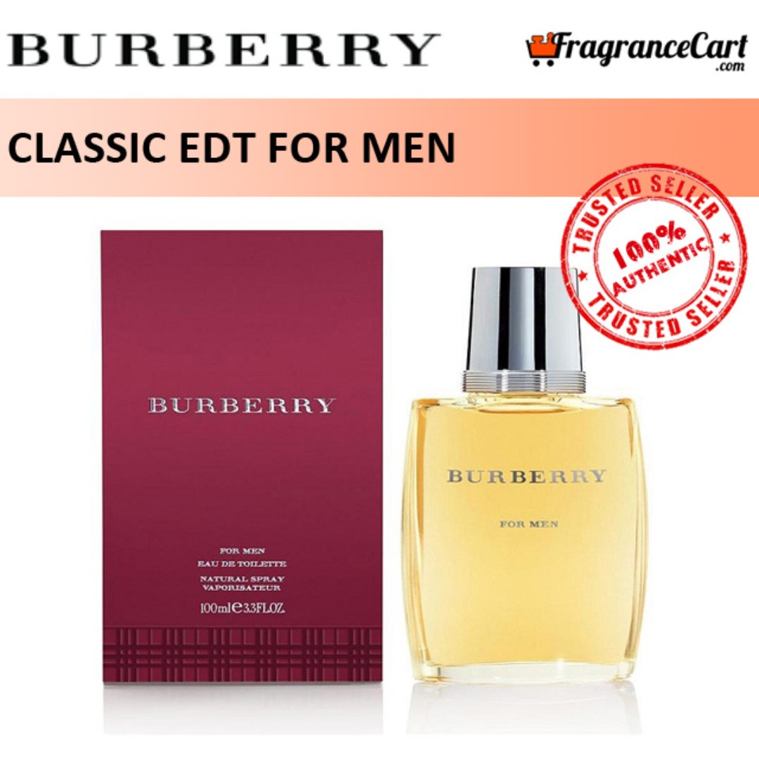Burberry classic edt 100 ml hot sale