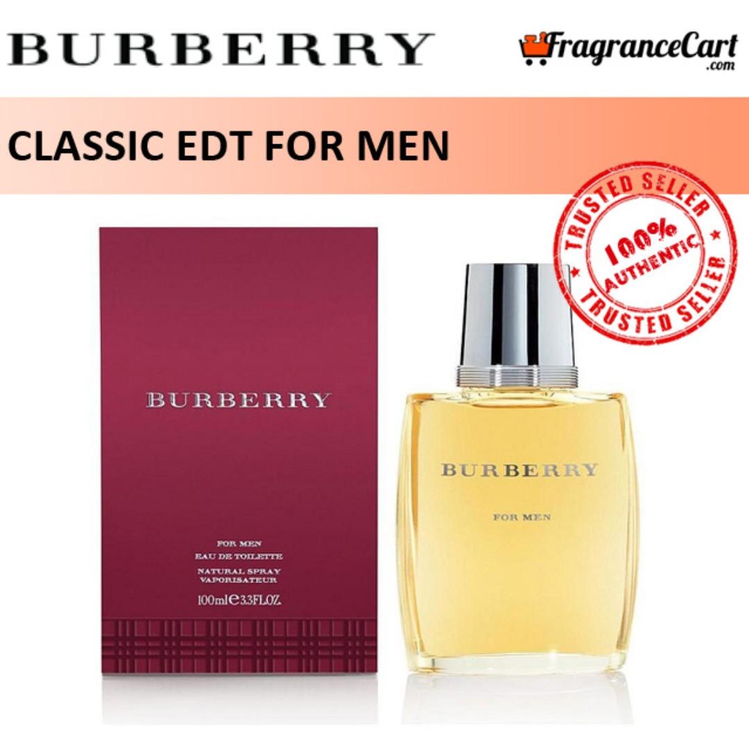 burberry classic edt 100 ml