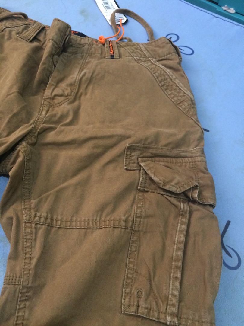 superdry mens cargo trousers