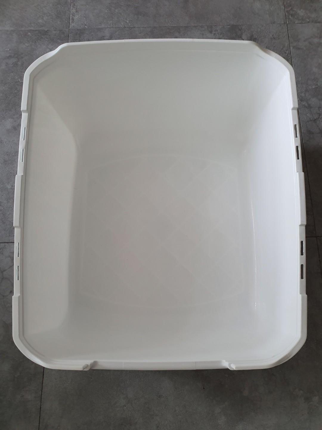 Catit Jumbo Hooded Cat Pan White Tiger, Pet Supplies, For Cats, Cat