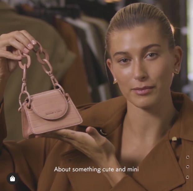 Charles Keith Croc Effect Chunky Chain Handle Mini Bag Luxury Bags Wallets Handbags On Carousell