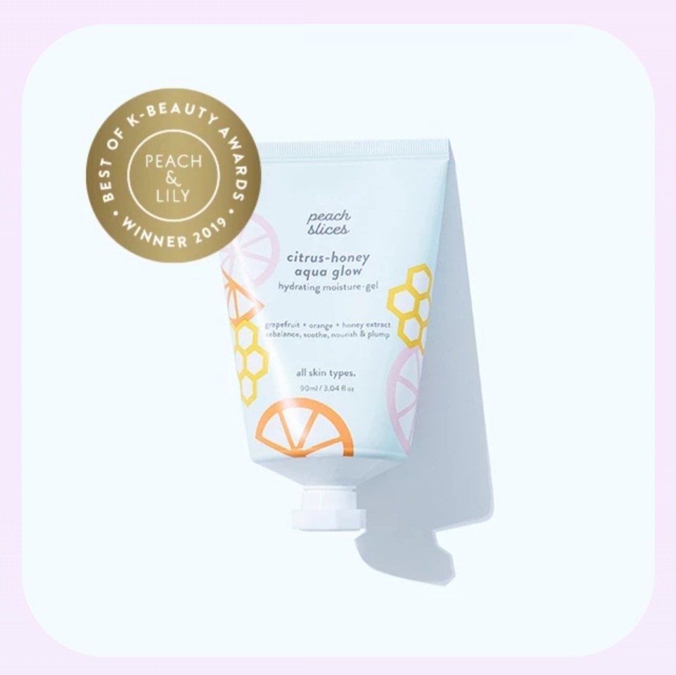 citrus honey aqua glow