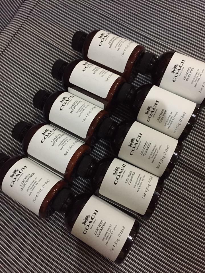 COACH Leather Cleaner & COACH Leather Moisturizer (SET), Luxury, Bags