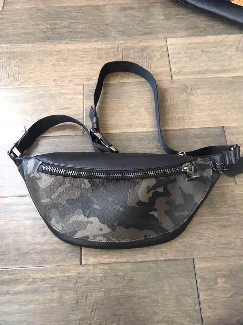 camo coach purse