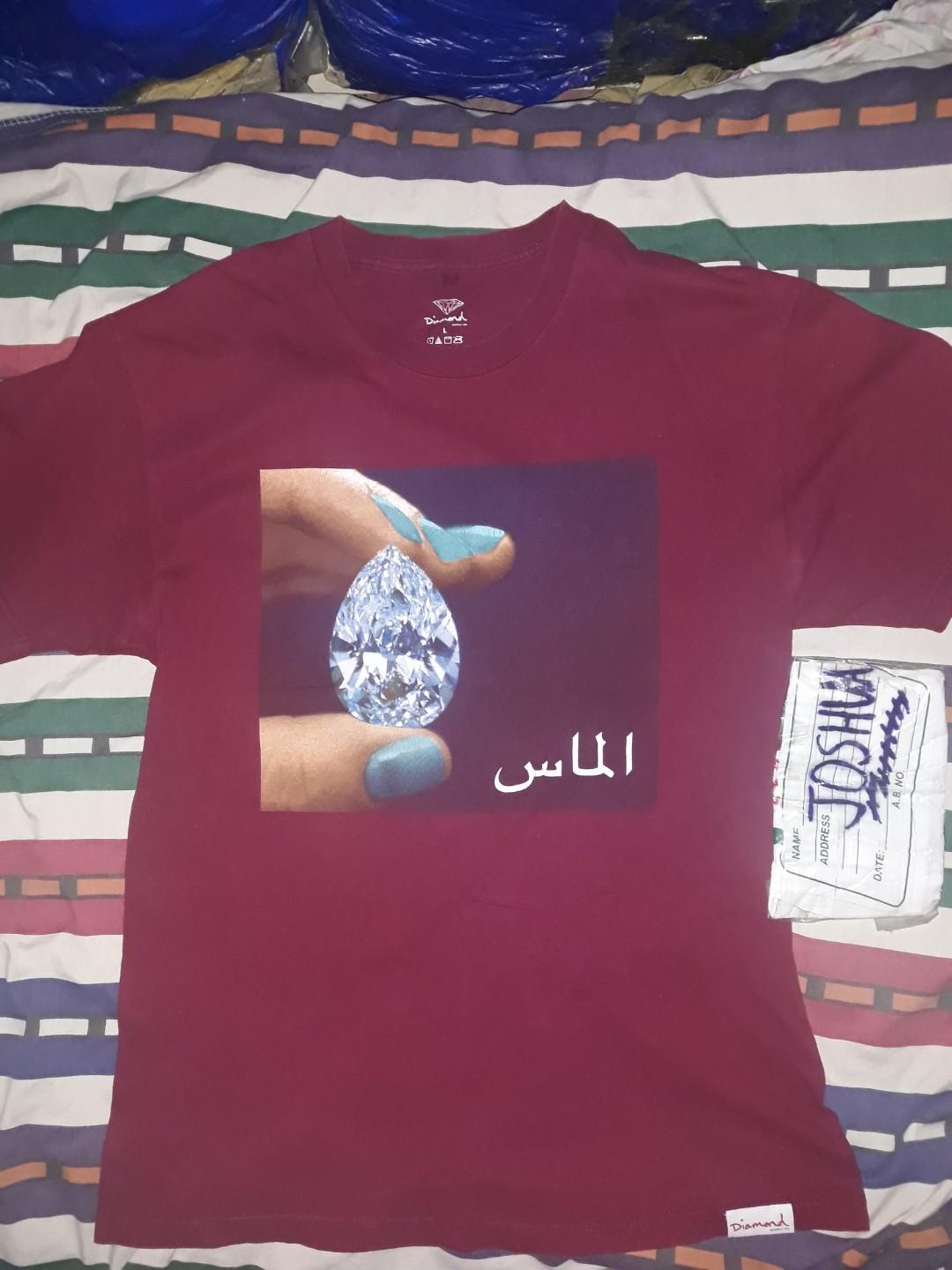 Diamond Arabic T Shirt Legit Men S Fashion Tops Sets Formal Shirts On Carousell