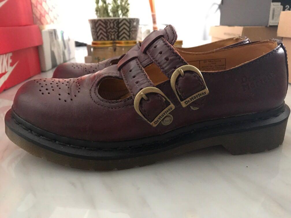 Doc martens sale rouge vintage