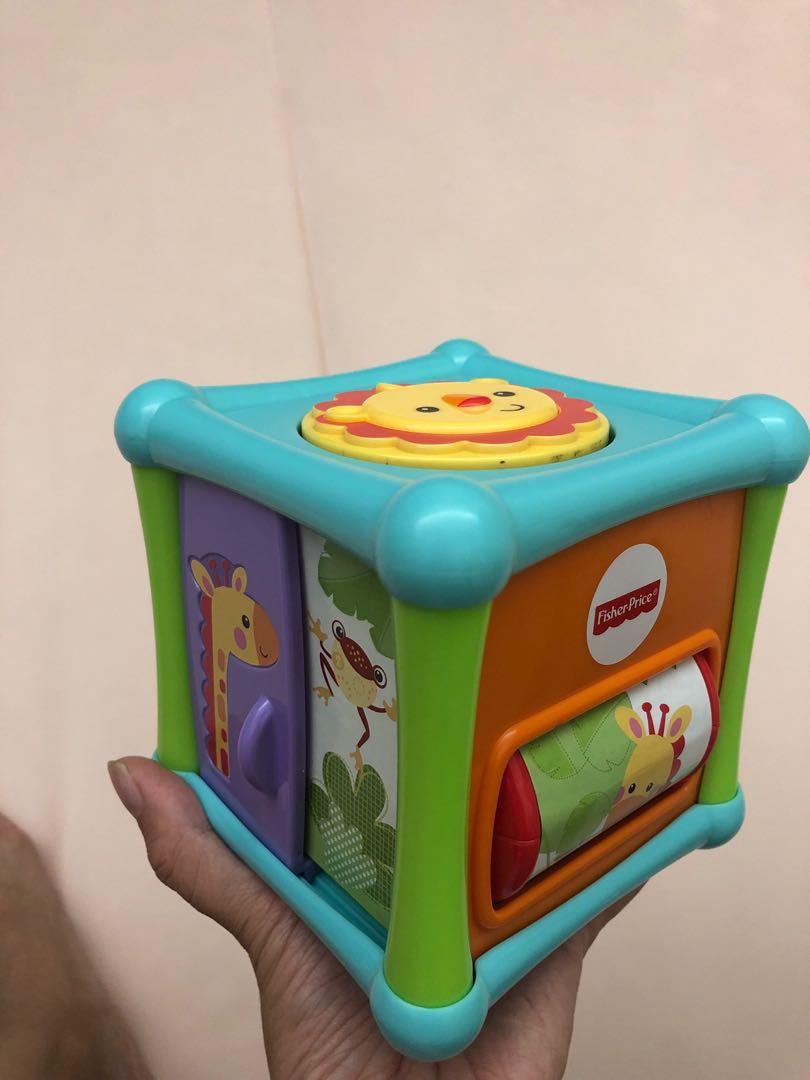 fisher price cube toy