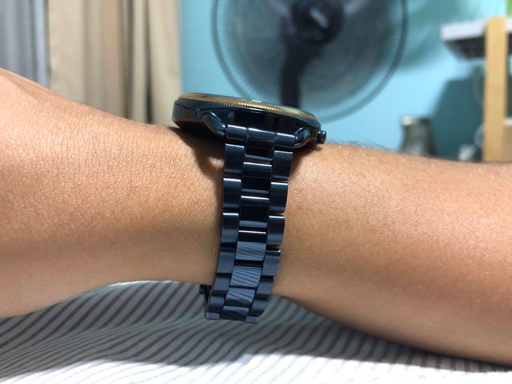 Fossil Q Hybrid Navy Blue Watch