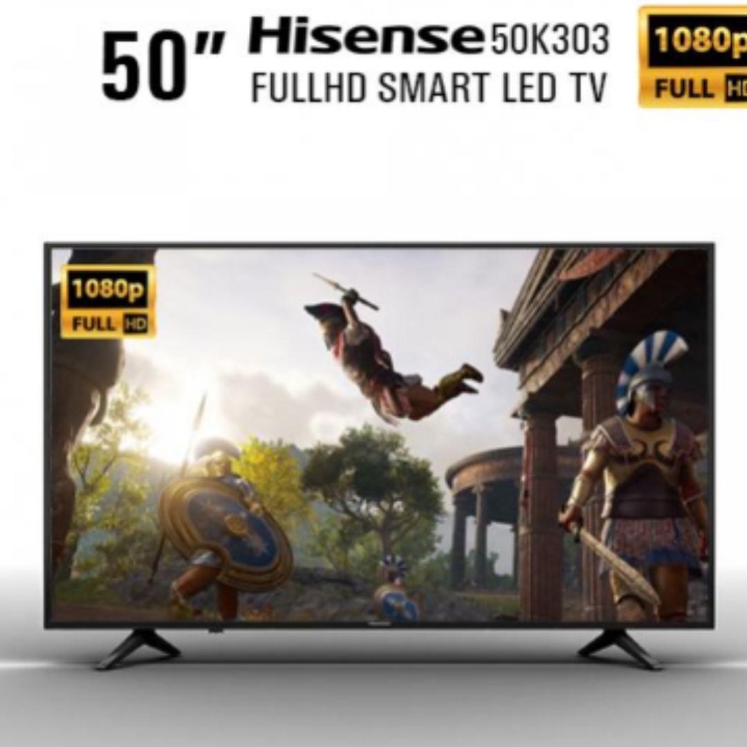 Hisense 50k303 50 Inch Full Hd Smart Led Tv Without Manual Button Tv Home Appliances Tv Entertainment Entertainment Systems Smart Home Devices On Carousell