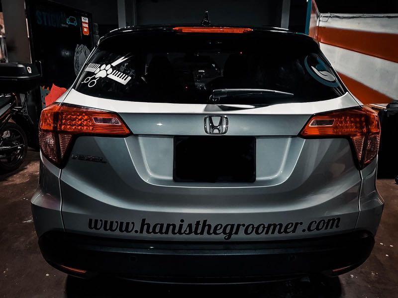 Honda Vezel Custom Wrap Vehicle Advertising Car Accessories Car Workshops Services On Carousell