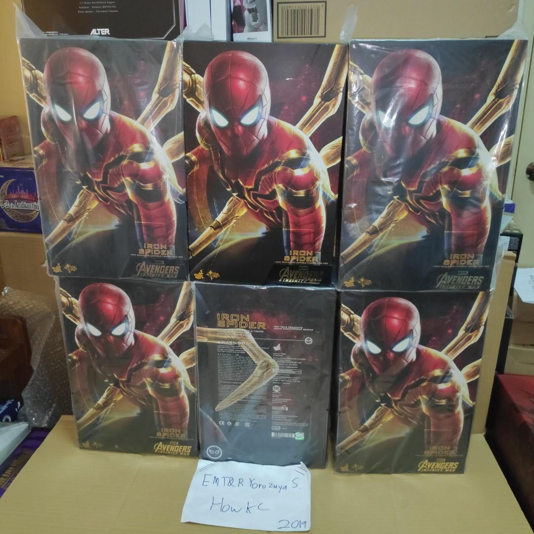 iron spider action figure hot toys