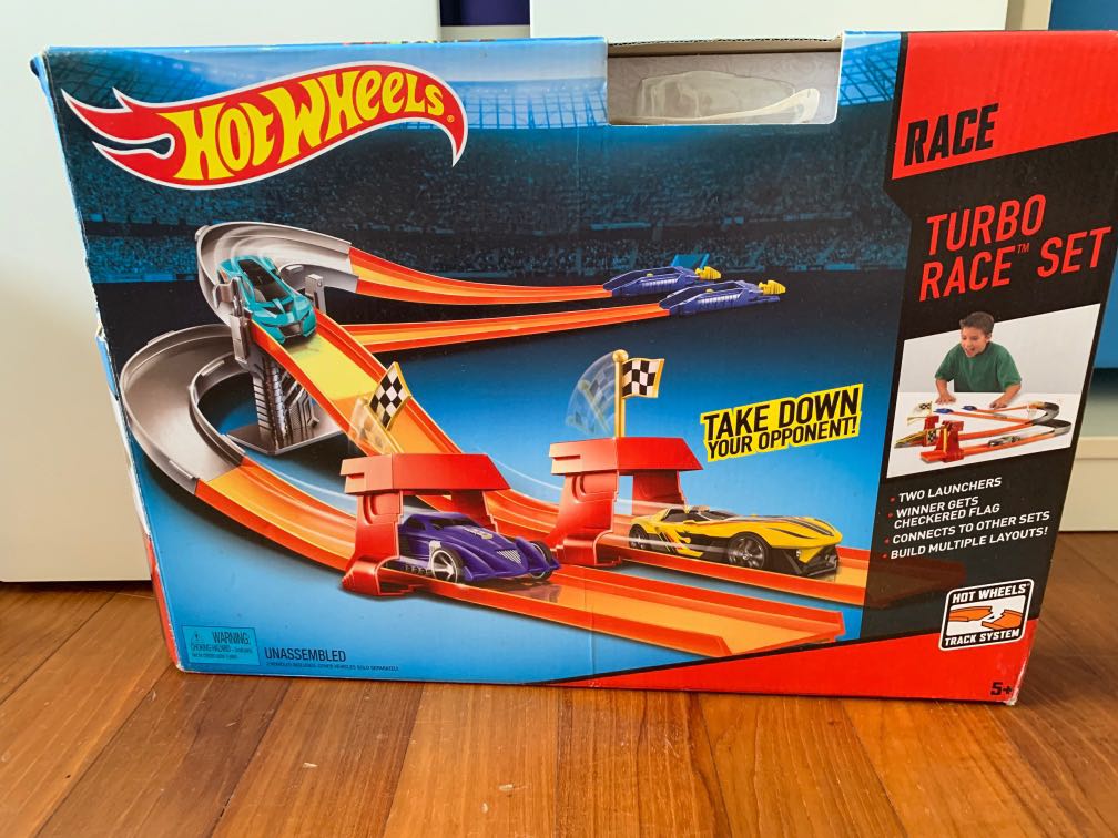 hot wheels turbo race set