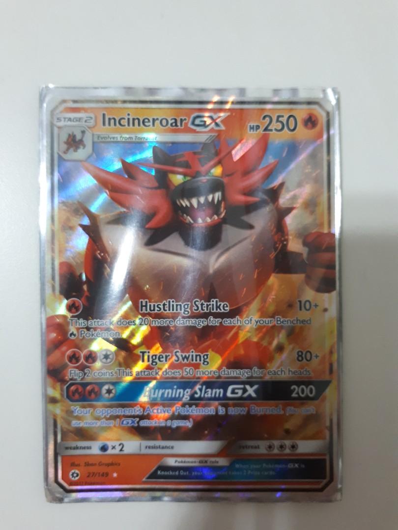 Incineroar Gx 27149 Toys Games Board Games Cards On