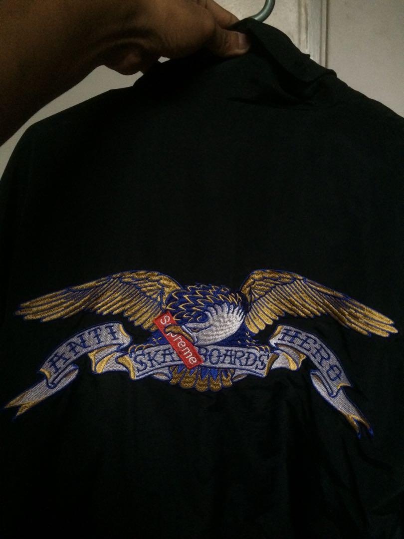 Jacket supreme x anti hero