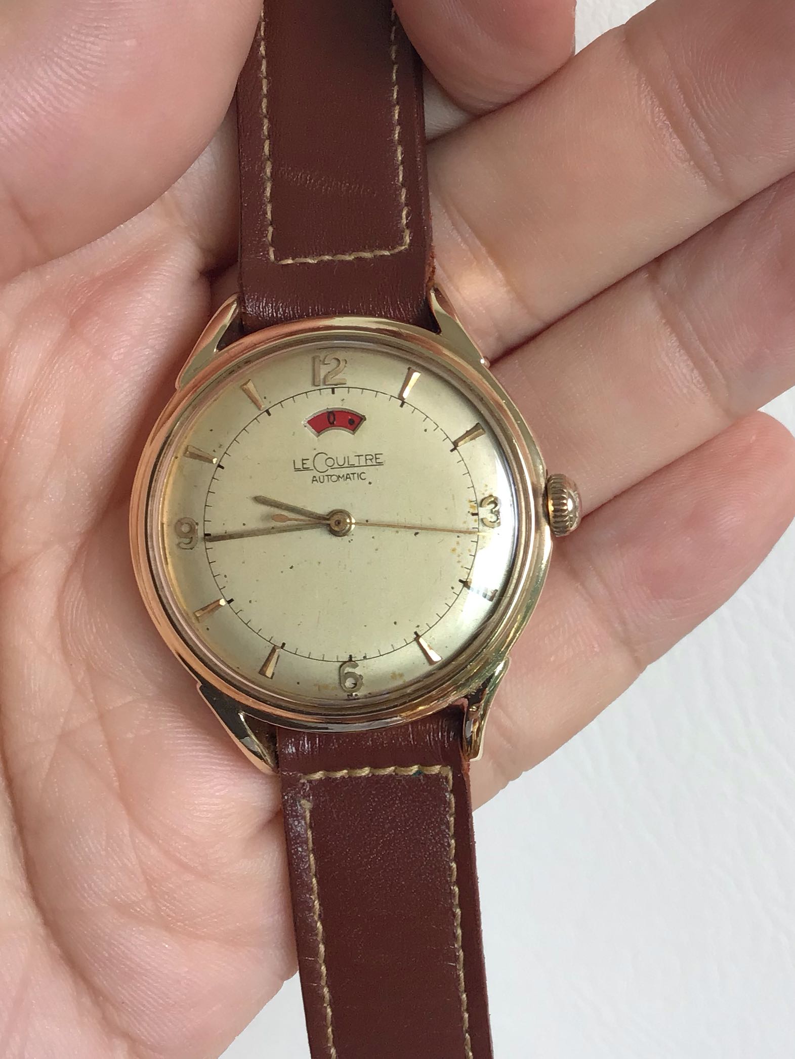 Jaeger lecoultre power reserve automatic sale