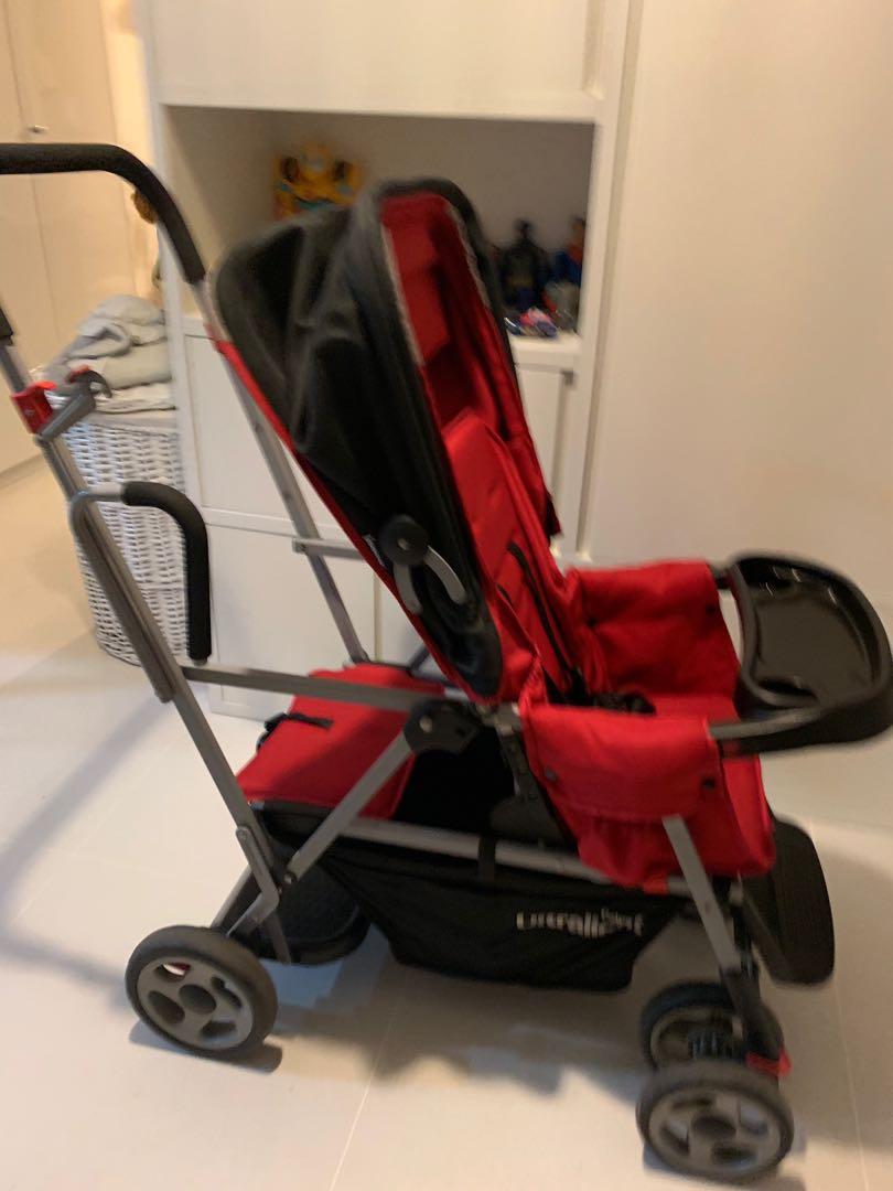 joovy caboose too ultralight graphite