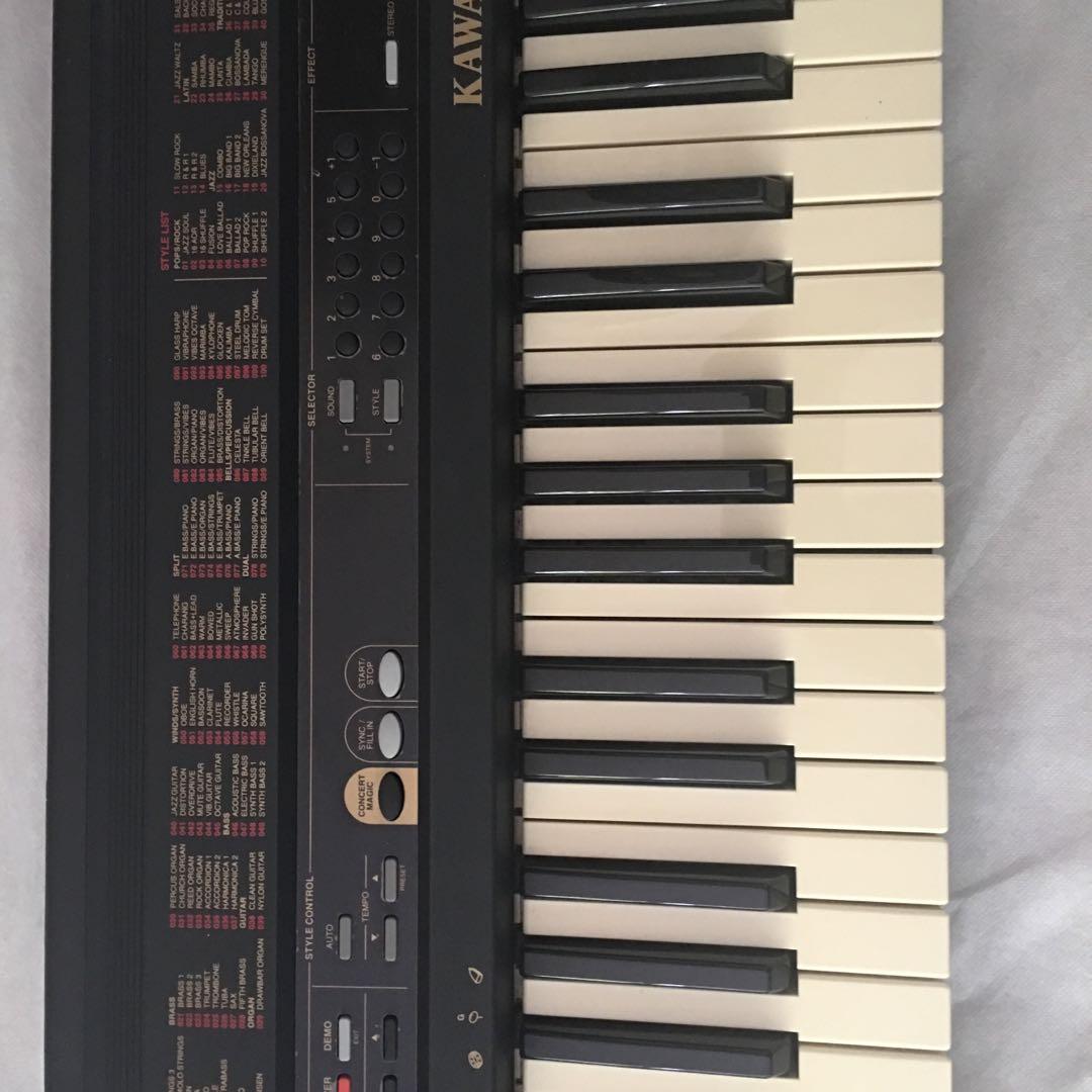 Kawai X120 Vintage Electronic Keyboard, Hobbies & Toys, Music & Media