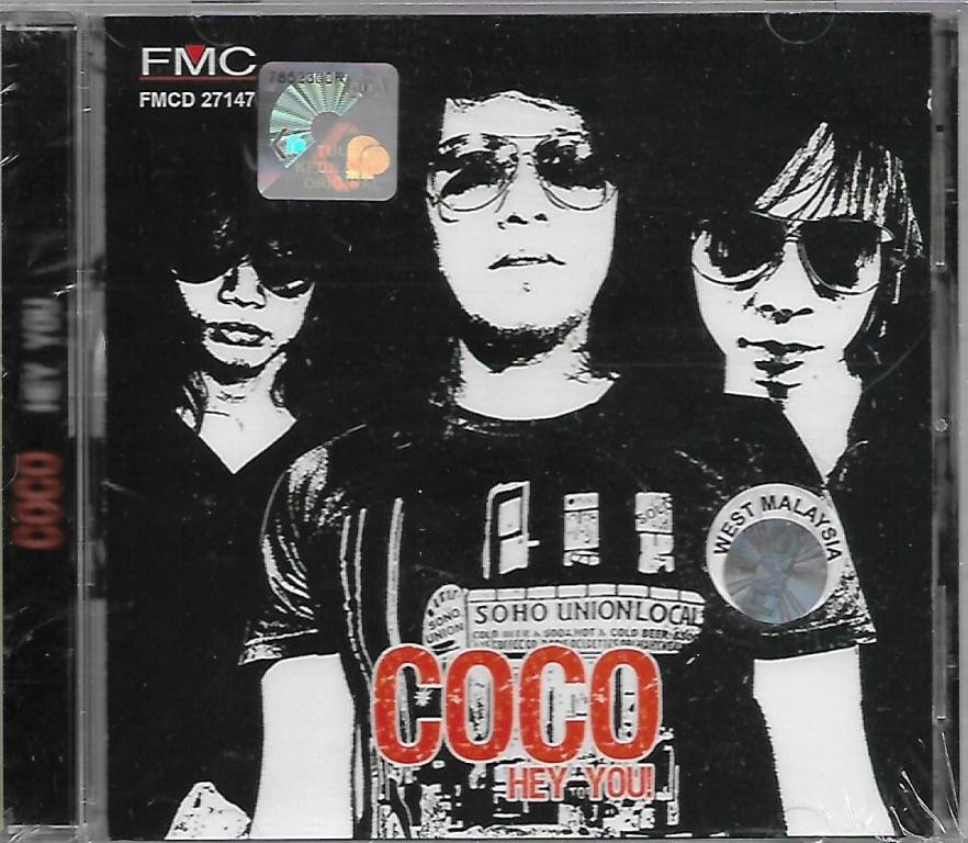 Kumpulan Coco Hey You CD Mini Album Lagu Rock Melayu Original New And ...