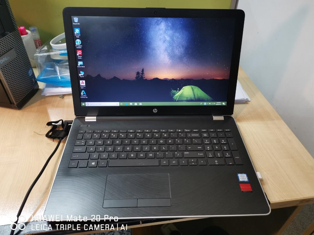 Latest AutoCad 2020 ready HP Notebook 15 i5 7th Dual Graphics ...