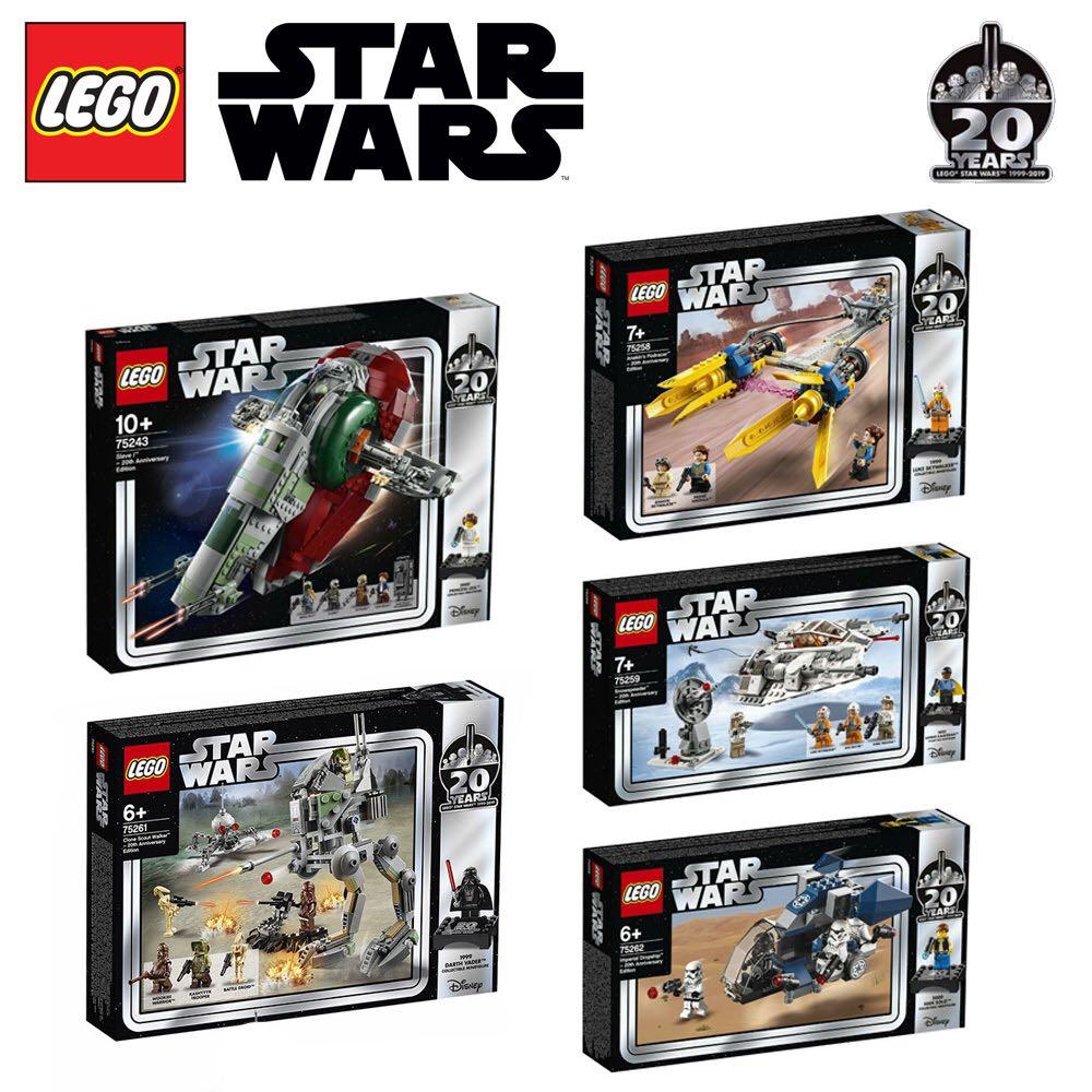 all lego star wars 20th anniversary sets