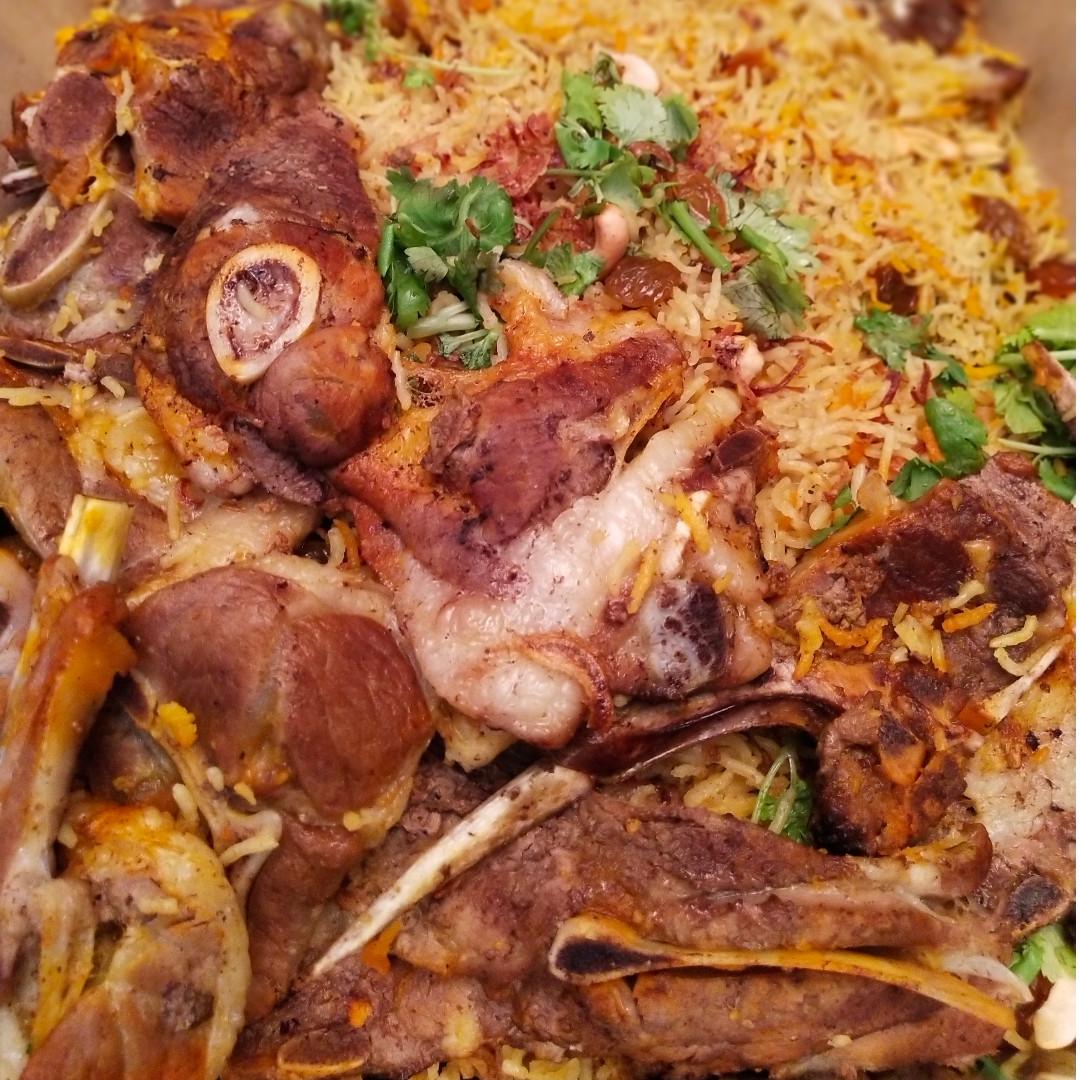 Mandi Rice Nasi Arab Lamb Dulang Set Food Drinks Local Eats On Carousell