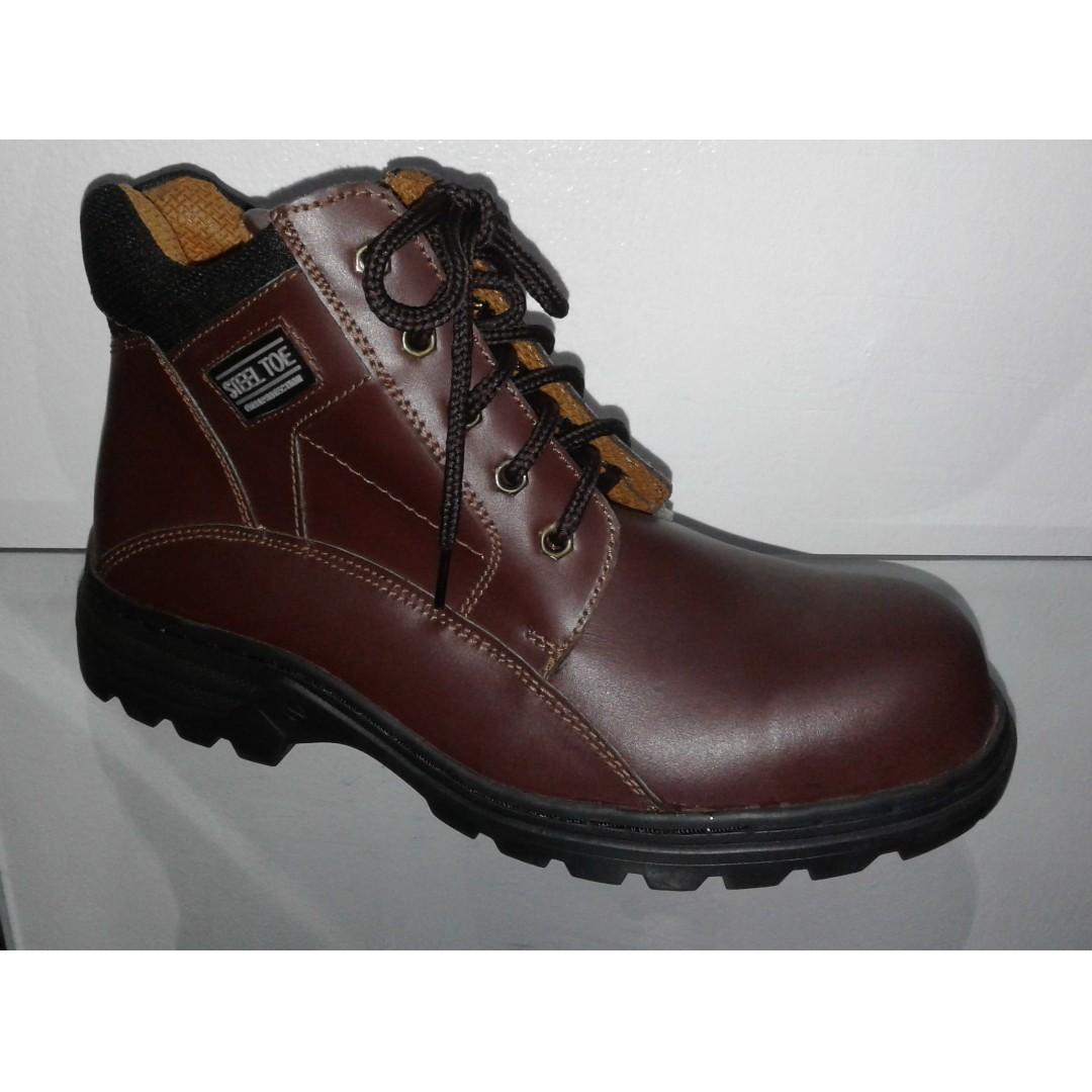 Marikina Steel toe Safety shoes, Men's Fashion, Footwear, Dress Shoes