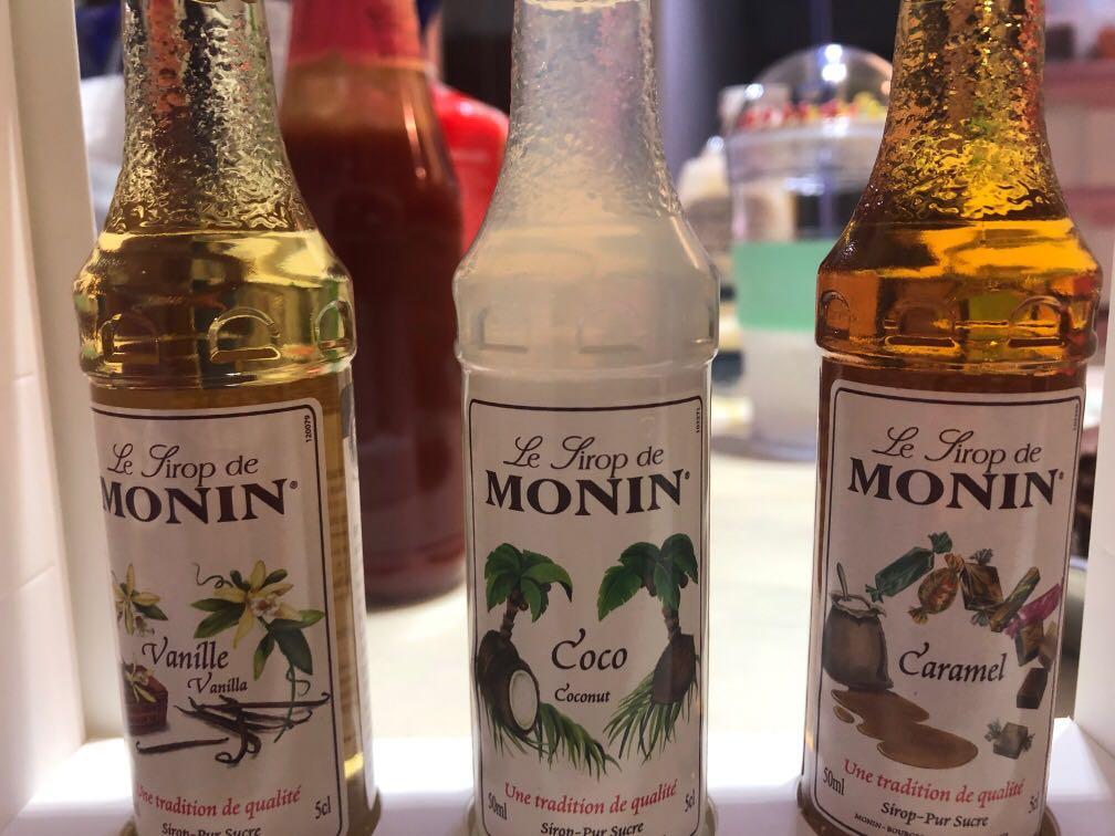 NESPRESSO Syrups {MONIN}, Food & Drinks, Beverages on Carousell