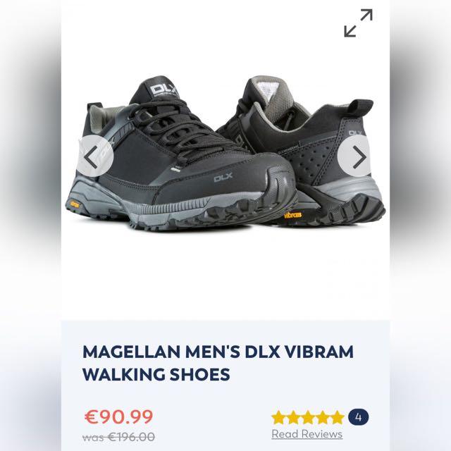 magellan men's dlx vibram walking shoes