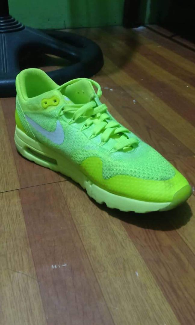 Air max 1 deals ultra flyknit volt